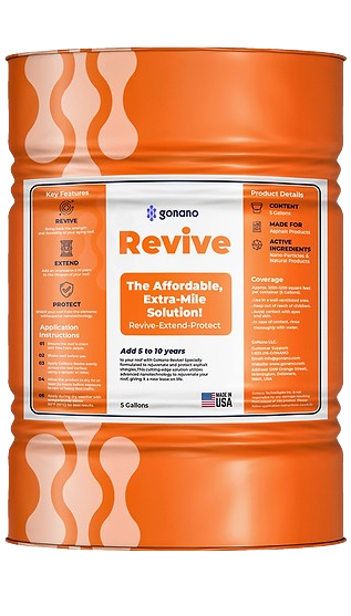 Orange drum labeled "Revive" for intra-cellular beta-relief.